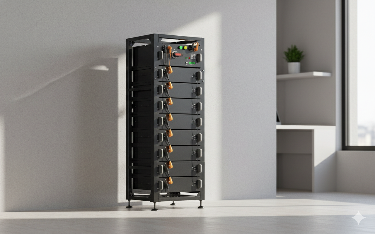 Commercial Battery Tower